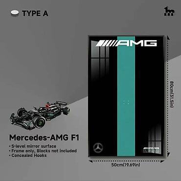 пленка на зеркало: Настенная панель Mercedes‑AMG Petronas F1 для болида W14 E — 1
