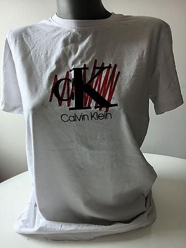 chanel dzemper: Muška majica kratkih rukava – Calvin Klein - Boja: bela - — 1