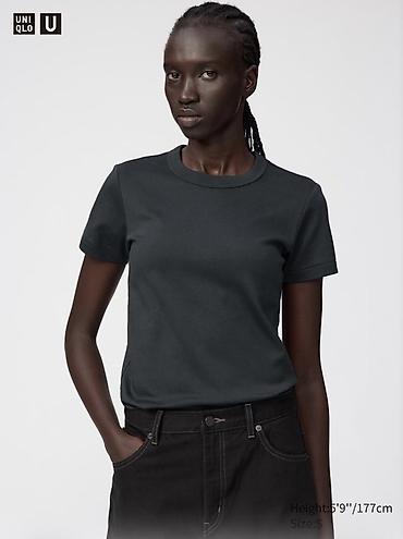 юникло футболки женские: Футболка, Классическая модель, Uniqlo, Трикотаж, Новый, M — 1