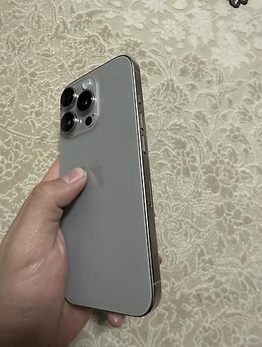 Уюлдук телефондор жана аксессуарлар: IPhone 16 Pro (коробка и комплект на фото) - Цвет: титановый (Natural — 3