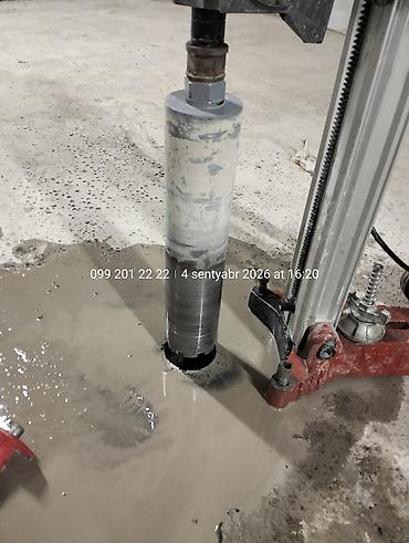 Бетонные работы: KAROT: 050-220-08-78 Beton və dəmir-beton konstruksiyalarda karot — 7