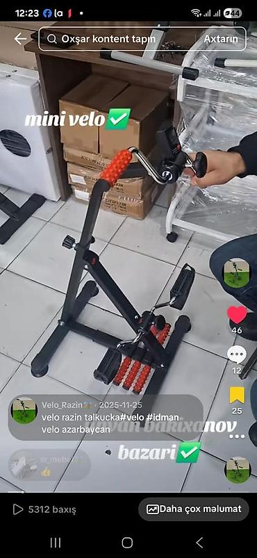 mini araba: Mini velo el ayag otrag heyəti yaşiyallarcun dizde olan agrillri gotur — 4
