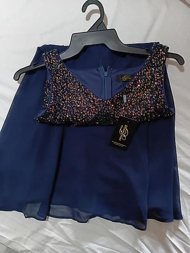 lakovane torbe: Elegantna koktel haljina Dressystar – tamnoplava - Gornji deo — 2
