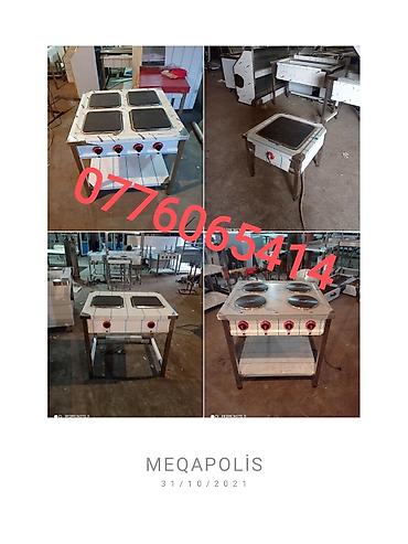 Оборудование для ресторанов, кафе: Tok peçi kafe restoran üçün hər ölçüdə yığılır 2 gözlü- 680 3 gözlü — 6