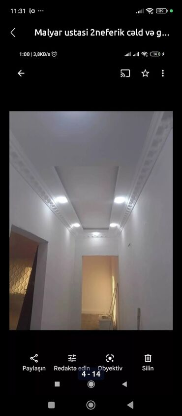 Malyar işləri: Malyar spoklyovka ustası cəld ve gözel şekilde iş görürük 2 -da lalafo.az — 5 Malyar işləri: Malyar spoklyovka ustası cəld ve gözel şekilde iş görürük 2 — 5