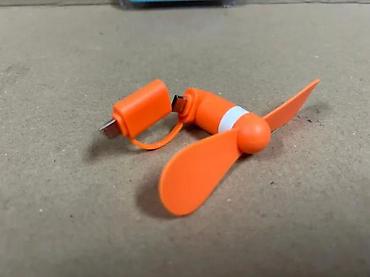 Ostali aksesoari za mobilne telefone: Mini prenosivi ventilator za telefon – “Mini Cool”, narandžaste boje — 4