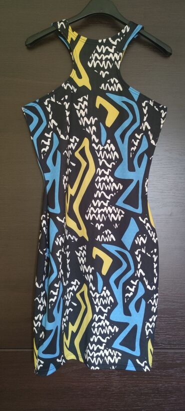 trikotaža haljine: XS (EU 34), S (EU 36), color - Multicolored, Other style, With the straps