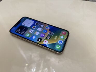 телефон iphone x: IPhone 13 Pro, Колдонулган, 256 ГБ, Алтын, Куту, 77 %