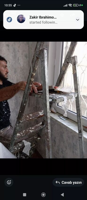 Malyar işləri: Aboy ustası cəld ve səliqəli şəkildə iş görülür 2 neferik işi tez və -da lalafo.az — 3 Malyar işləri: Aboy ustası cəld ve səliqəli şəkildə iş görülür 2 neferik işi tez və — 3