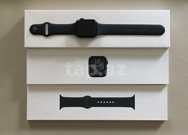 Smart saat, Apple, Sensor ekran, rəng - Qara