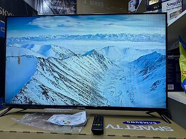 Телевизоры: Телевизор samsung 43Q80 smart Android tv с интернетом youtube, 110 см — 12