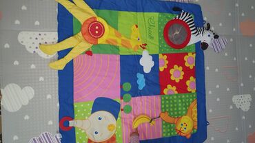 развивающий коврик playgro: Детский коврик Б/у, Развивающий, Прямоугольный