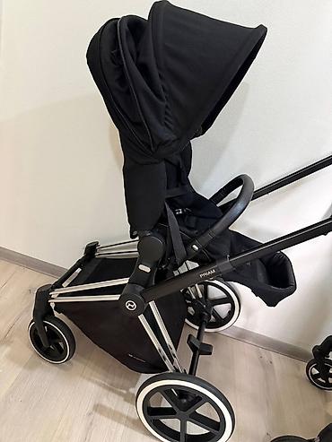 подстаканник сайбекс: Коляска Cybex Platinum (прогулочный блок), цвет Black. - Прогулочное — 6