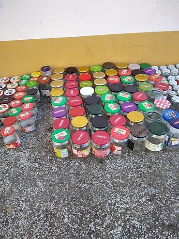 Ostalo posuđe: Razne tegle, teglice, false, flasice-razlicite gramaze. Sve cisto I sa — 5