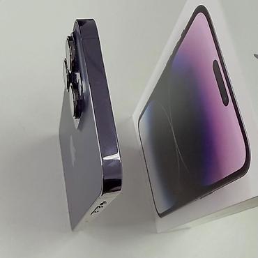 IPhone 14 Pro Max, Б/у, 256 ГБ, Deep Purple, Наушники, Защитное стекло, Чехол, 94 %