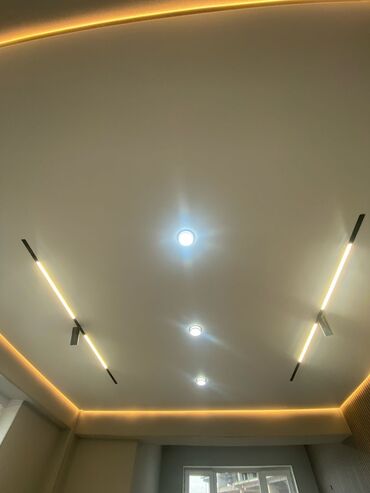 Натяжной потолок: Натяжной потолок Глянцевое, Матовое, 3D потолки Гарантия, Монтаж, Бесплатный замер — 6