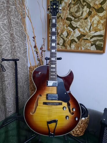 Гитары: Jacobacci SD(Sasha Distel) HollowBody, ArchTop, настоящая джазовая