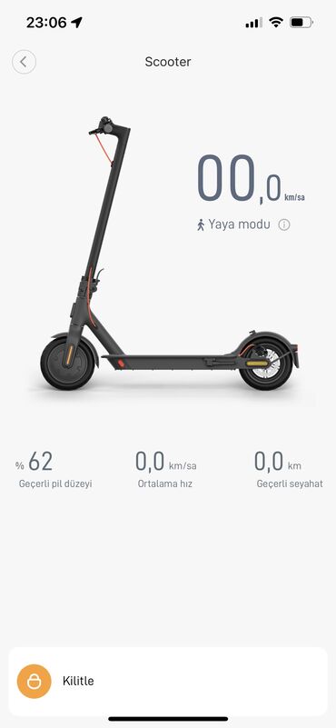 electricli scooter: Scooter yenidir qutusu var 900 azne alinib
