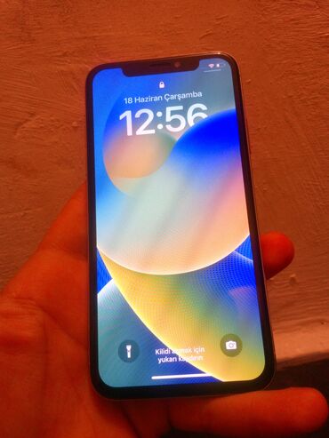 red magic 6: IPhone X, 64 GB, Ağ, Barmaq izi, Face ID
