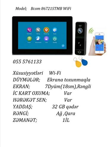 Videomüşahidə: Damofon BCOM AÇAR SÖZLƏR damafon domofon domafon damafon bcom — 9