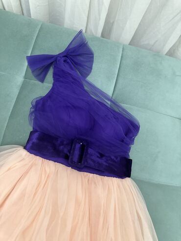 nisan donu: Детское платье цвет - Фиолетовый