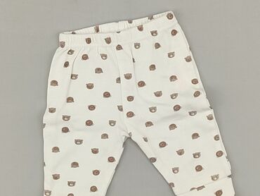 czarne śliskie legginsy: Leggings, 3-6 months, condition - Good