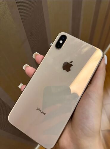 nar soku çəkən: IPhone Xs Max, 256 GB, Qızılı, Face ID, Sənədlərlə