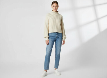 kapcie na szydełku damskie: NLY Trend, Women`s sweater, size M