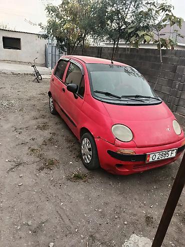 Daewoo: Daewoo Matiz: 1998 г., 0.8 л, Кол менен иштөөчү, Бензин, Хетчбек — 3