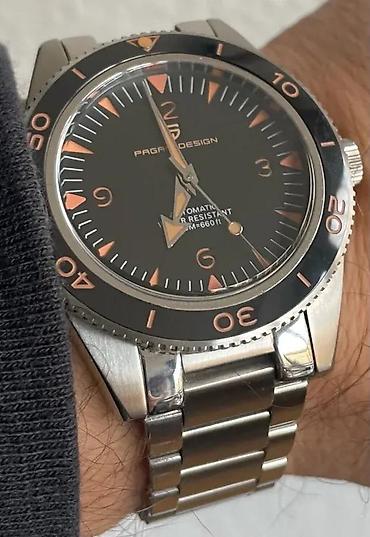 Ručni satovi: PAGANI DESIGN PD-YS005 -Crna-Omega seamaster 3000 Potpuno nov muški — 1