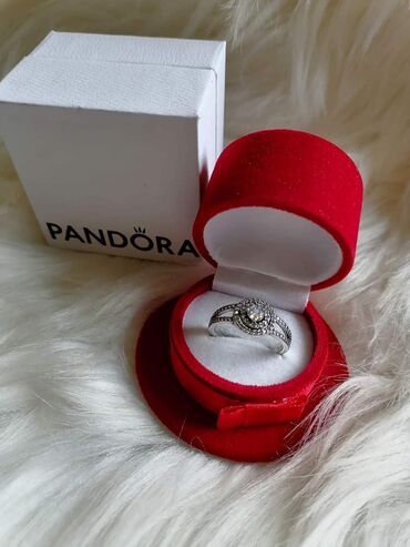 Prstenje: Pandora prsten Veličina 7 i 8 Cena:2100din Dobija se sa pandora — 10
