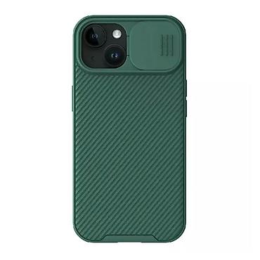 Maske i futrole za telefone: Futrola Nillkin Cam Shield Pro za iPhone 15 Pro (6.1) zelena. Uz brzu — 1