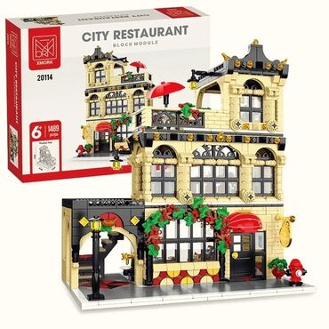 Игрушки: Конструкторы Здания, Строения и Домики 🔥 От 1800 сом и выше 🚖 — 6