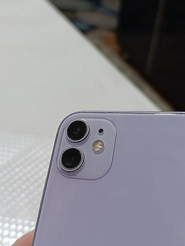 Уюлдук телефондор жана аксессуарлар: IPhone 11, Колдонулган, 64 ГБ, Deep Purple, 75 % — 2