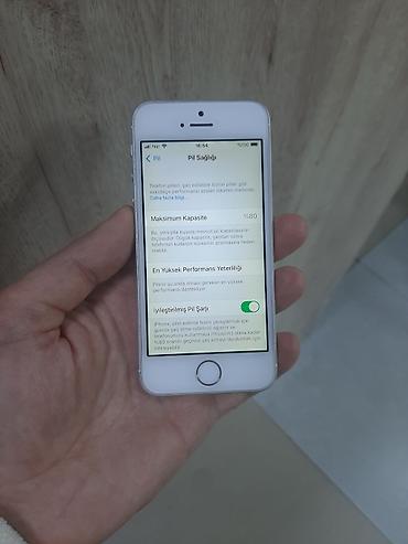 iphone 8 plus irsad electronics: IPhone SE, 16 GB, Ağ, Barmaq izi — 6
