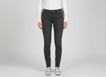 dżinsy z dziurami allegro: Jeans for women, size M