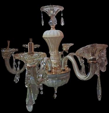 İşıqlandırma: Çılçıraq, 6 lampa, Şüşə — 2