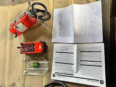 Тельферы: Продаём б/у тельфер (подъёмник) грузоподъёмностью 10 тонн. Длина троса — 6