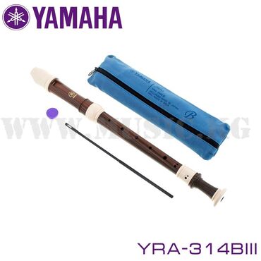 Флейты: Блокфлейта альт Yamaha YRA-314III YAMAHA YRA-314BIII Трехчастная
