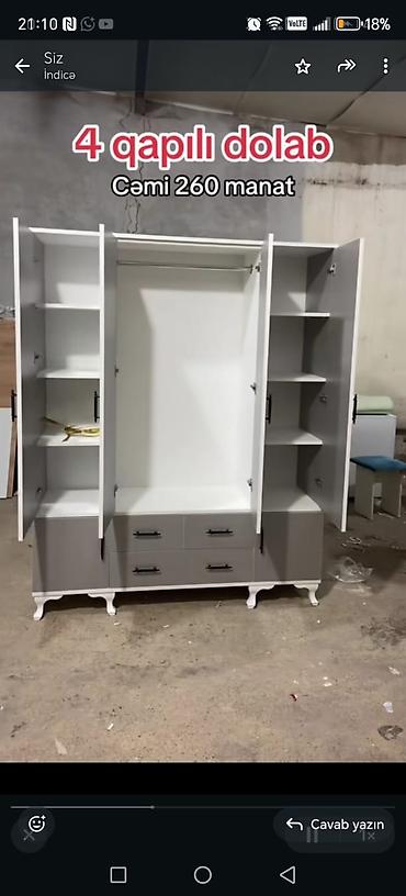 borular: Geniş tutumlu paltar dolabları - Modellər: 4 və 6 qapılı variantlar — 1