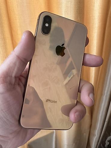 iphone x qutu: IPhone Xs, Qızılı, Face ID — 4