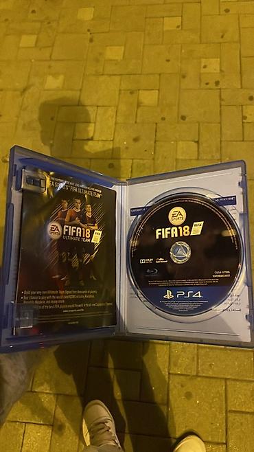 Elektronika: PS4 üçün FIFA 18 oyunu (EA Sports) – Blu-ray disk və orijinal plastik — 2