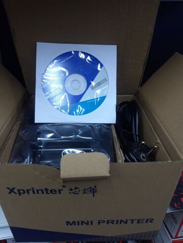 Принтеры: Xprinter 365b термопринтер печати этикеток чеков. НОВЫЙ