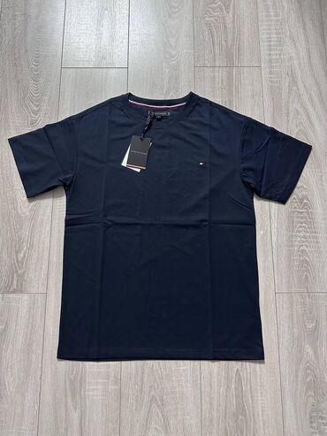 футболки мужской: Tommy Hilfiger, футболки Темно-синего цвета Оригинал, Вьетнам Размеры