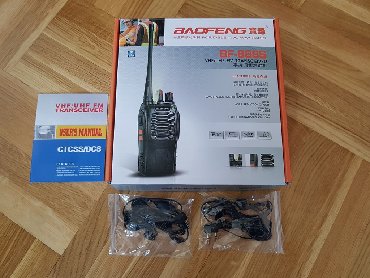 Ostali proizvodi za sport i razonodu: Toki Voki Baofeng BF-888s dve radio stanice u kompletu Proizvod je — 4