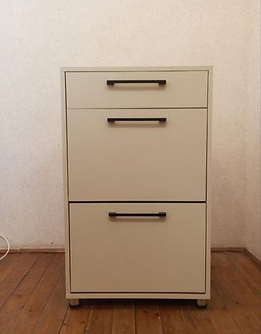 kombi şkafı: Yeni, 2 qapılı, Ağ, Ayaqqabı dolabı — 1