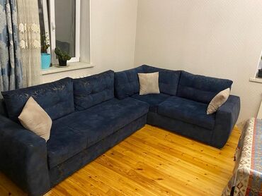 Mebel: Divan, İşlənmiş, Açılan, Bazalı, Vеlur parça