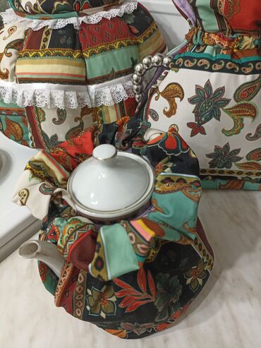 Чайники: Текстильные грелки на чайникикастрюликазаны. Хороший подарок — 15