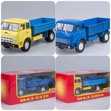 model masinlar: Maz-500A. Maz-5335 1977 model scale 1/43 ideal bir model
