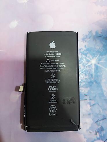 iphone 6 platası: Satılır işlənmiş İphone 12 pro üçün original batareya.Batareya işlək — 1